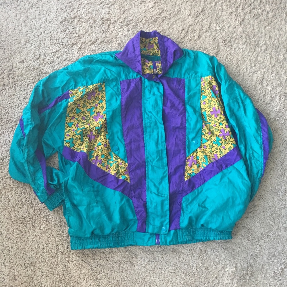 80s/90s inspired bomber jacket